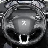 Peugeot Snap-On Carbon Fiber Steering Wheel Cover