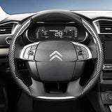 Durable Carbon Fiber Steering Cover for Citroen C4 X