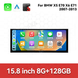 Android 14 Head Unit with 15.8-Inch Screen for BMW X5 X6