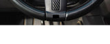 For BMW 1 2 3 4 Series X2 F20 F21 F32 F33 F12 F10 F11 F15 F16 F30 ABS Carbon Texture Car Interior Steering Wheel Cover Trim