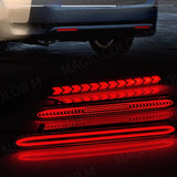 LED Rear Bumper Reflector for Honda Accord Acura 2004-2008 Car Interior Accessory MAGIC COLORM