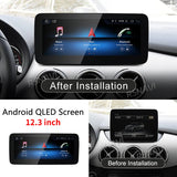 Wireless CarPlay Android 15 System for Mercedes B-Class W246 Android Head Unit RSNAVI