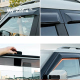 For Chery Jetour T1 2024 2025 2026 Car Side Window Wind Deflectors Weather Vent Visors Exterior Sun Wind Rain Shield Accessor