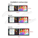 18.2-Inch Android 15 Multimedia Stereo for Audi A4 A5 2009-2016