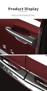 Tailgate Handle Cover Carbon Fiber for Mini Cooper F54