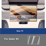 9D Tempered Glass Screen Protector for Zeekr 9X Car Interior Accessory LINGLUYANG 1pcs 3