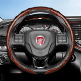 Carbon Fiber Wheel Cover for Fiat 500 Punto