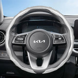 Kia Carbon Fiber Snap-On Steering Wheel Cover