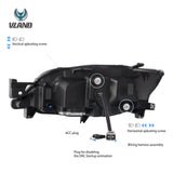 Headlights LED Reflective for Subaru Impreza 08-14 Car Interior Accessory Vland