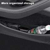 For New Tesla Model Y 2025 Launch Juniper Car Door Side Storage Box Front TPE Door Storage Organizer Tray Interior Accessorie