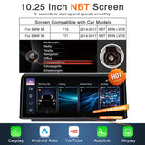 10.25-inch Android Head Unit with Wireless CarPlay for BMW X5