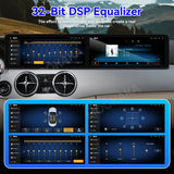 Dual Screen Android Head Unit for Mercedes Benz GLK 2013–2015