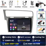 2K QLED Android 15 Head Unit for VW Golf 7 2011-2021
