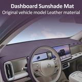 For Leapmotor B10 Leather Dashboard Sun Shade Mat Anti-Slip Dustproof Heat Insulation Pad CAR CENTER CONSOLE SUNSHIELD PROTEC