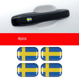 Volvo Door Handle Multimedia Button Stickers Trim Car Interior Accessory LINGLUYANG