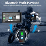 6 inch Wireless CarPlay GPS Screen for Motorcycles Android Head Unit AKAMATE