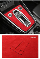 Premium Alcantara Car Center Console Gear Shift Panel Cover for Audi A3 S3 8Y (2020-)