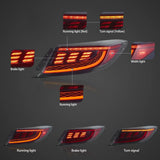 LED Dynamic Taillights for Toyota GR86 Subaru BRZ Car Interior Accessory Vland