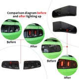 Tail Light Hoods Cover for Ford Mustang 1998-2014 Car Interior Accessory HEBE