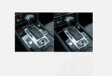 Piano Black Center Console Shift Case Frame Cover Trim For Audi Q7 2008-2015 Accessories Sticker