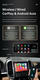 Wireless CarPlay Android Auto Interface for Porsche PCM 3.0