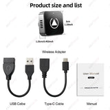 Wireless CarPlay Android Auto Adapter Dongle