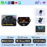 9-Inch Wireless CarPlay Head Unit for Ford Figo 2015–2018