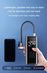 Portable Tire Inflator Rechargeable for Car Bicycle 2020-2023