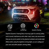RGBW DRL with APP Control for Toyota Tacoma 2024 2025 LED Ambient Light MAGIC COLORM