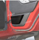 Door Storage Mesh 4-Piece Set for Jeep Wrangler JK 2011-2017