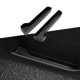 Honda Freed 2025 Door Handle Storage Box Front Door Holder Tray TPE Car Organizer Container Tidying Black Door Storage Access
