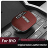 Leather Gear Shift Knob Cover for BYD Seal U 2025