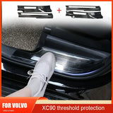 Premium Door Sill Protector for Volvo XC90 2015 Car Interior Accessory LINGLUYANG