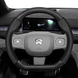 Nio Carbon Fiber Leather Steering Wheel Cover Fit