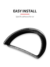 Carbon Fiber Dashboard Screen Trim for Smart 453