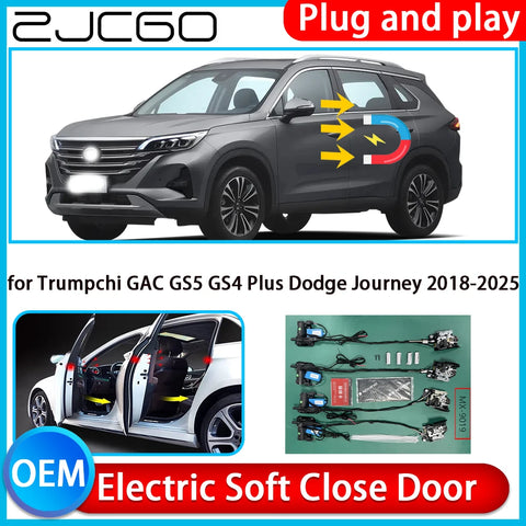 Electric Soft Close Door Latch System for GAC GS5 GS4 2018-2025 Car Interior Accessory ZJCGO Default Title