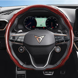 Cupra Wave Carbon Fiber Steering Wheel Cover Shell