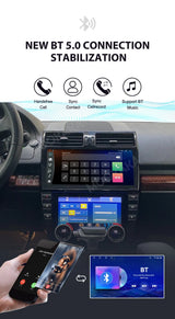 Android 14 Dual Screen Multimedia System for Land Rover Freelander 2