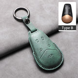 Car Remote Key Case Cover For Voyah Free Dream Phev i-Land 2024 Sheep Suede Key Case Shell Fob Protective Keychains Accessories