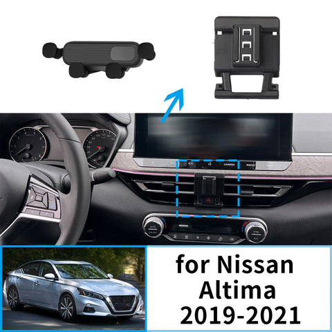 Adjustable Navigation Phone Bracket for Nissan Altima 2019–2021 Car Phone Holder CATUSIKI