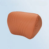 For Xpeng P7 G6 X9 P5 Car Neck Pillow Leather Lumbar Support Pillow Breathable Seat Waist Pad Cushion Auto Interior Accessories