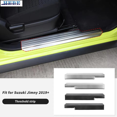 Door Sill Threshold Cover for Suzuki Jimny 2019-2025 Car Interior Accessory HEBE