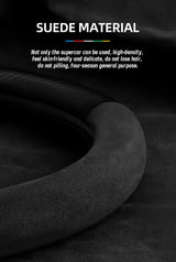 Zeekr Suede Carbon Fiber Steering Wheel Cover Trim
