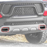 TPE Front Bumper Hook Cover for Dodge RAM TRX 2018