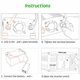 12V/24V DC To AC 220V Power Inverter Car Inverter Voltage Converter 2000W/3000W with USB Car Charger for Auto Home