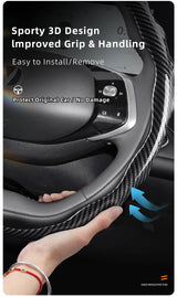 Carbon Fiber Wheel Cover for Changan CS75 Plus Car Interior Accessory Hocasen