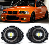 Super Bright LED Fog Lights for BMW E39 E46 M3 M5 Car Interior Accessory MAGIC COLORM