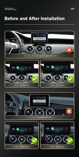Wireless CarPlay Multimedia Display for Mercedes-Benz A Class 2013 Portable CarPlay Screen wincago