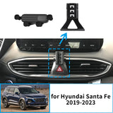 Smart Wireless Charging Phone Holder for Hyundai Santa Fe 2019-2023 Car Phone Holder CATUSIKI