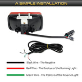 LED Rear Fog & Reverse Light for G-Class W463 Car Interior Accessory iJDM